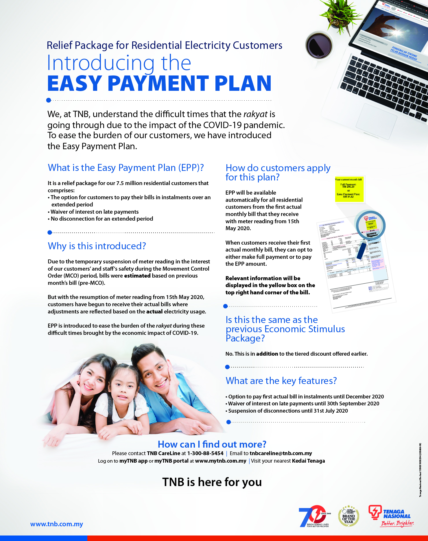 TNB Introducing The Easy Payment Plan
